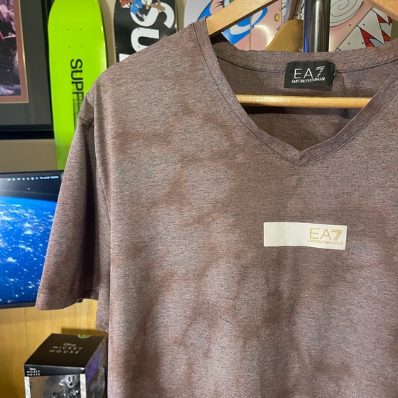 EMPORIO X Armani men’s shirt size large tie dye - Picture 6 of 6